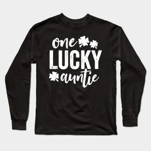 One Lucky Auntie Long Sleeve T-Shirt